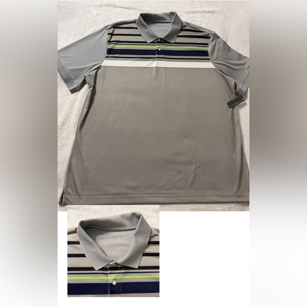 Covington Light Gray Polo Shirt